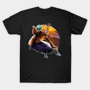 Sloth Turtle Snail T-Shirt